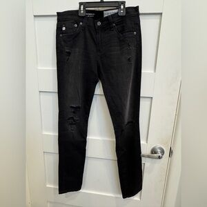 AG Adriano Goldschmied Black Skinny Jeans